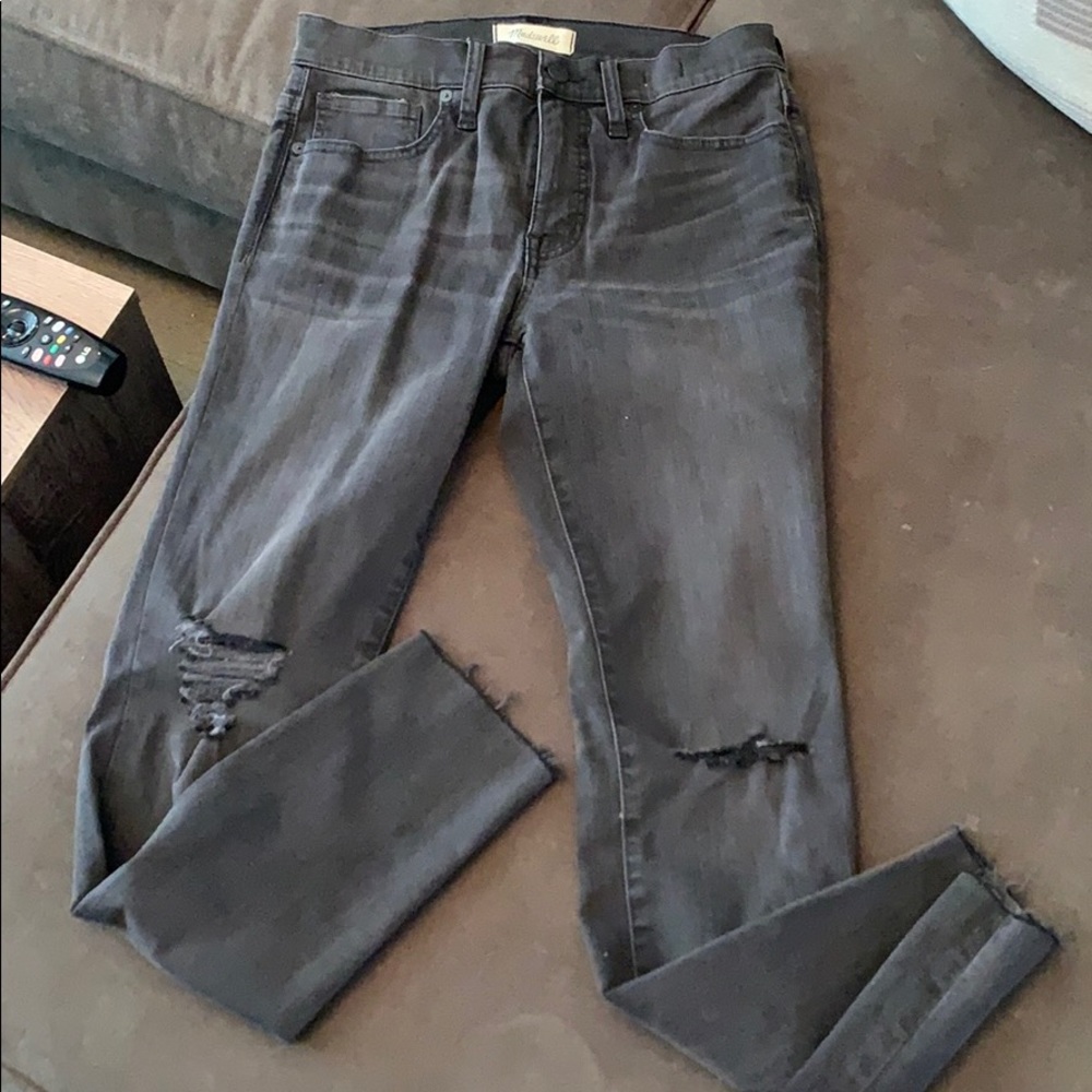 Madewell 9” high rise skinny jean